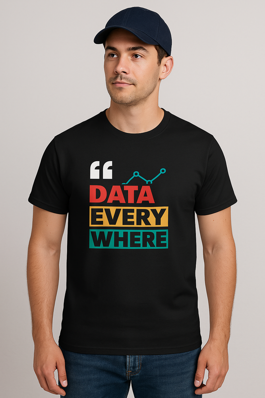 📊 Data Everywhere – Wear Your Tech Vibes! 🔥 Get 10% OFF + Free Shipping 🚚